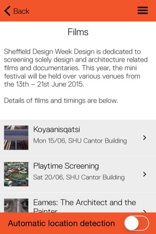 Sheffield Design Week screenshot 4