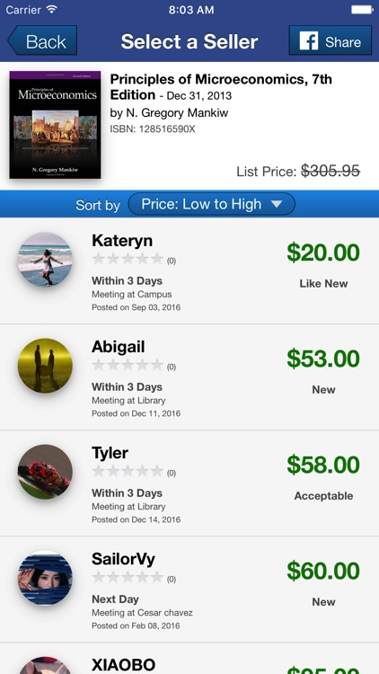 BBCampus - Buy & Sell Textbooks on Campus, No Fee