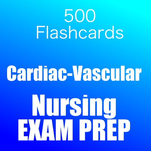 Cardiac-Vascular Nursing Exam Prep 2017 - 500 Q&A icon