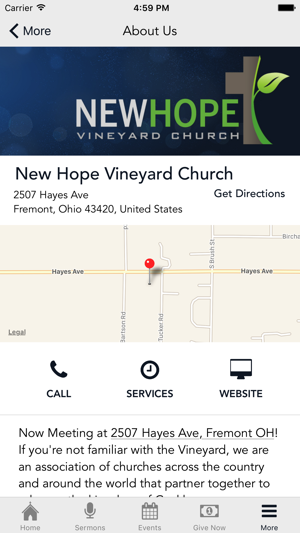 New Hope Vineyard Church App(圖4)-速報App