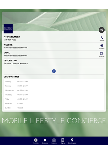 WELLNESS COLLECTIF Concierge screenshot 4