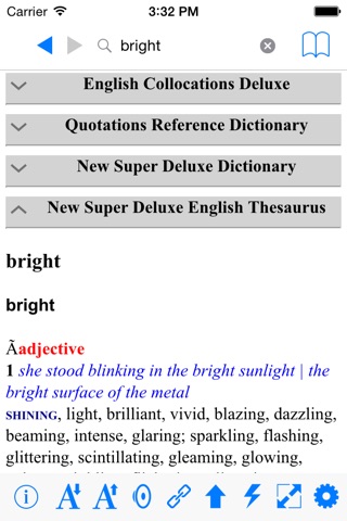 Modern Deluxe English Dictionaries Collection screenshot 3