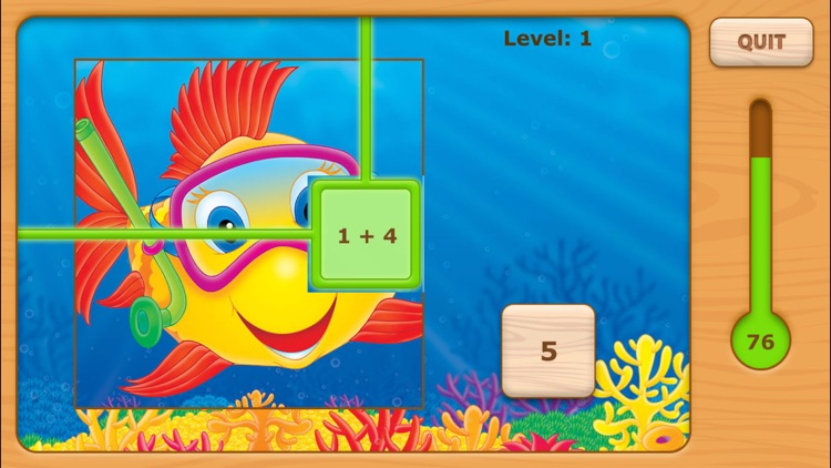 Adventures Kids Undersea Math Addition Puzzles