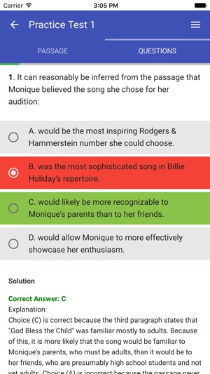 ACT Reading Preparation Mock Tests(圖2)-速報App