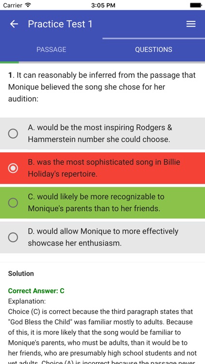 ACT Reading Preparation Mock Tests