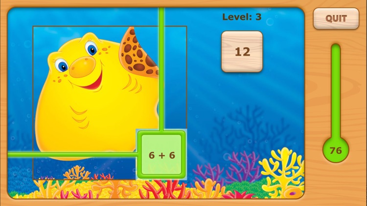 Adventures Kids Undersea Math Addition Puzzles screenshot-4