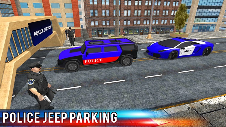 Police Car Transporter Truck Pro screenshot-3