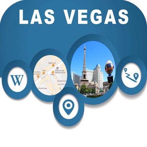 Las Vegas USA City Offline Map Navigation EGATE icon