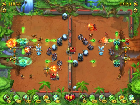 Fieldrunners for iPad - náhled