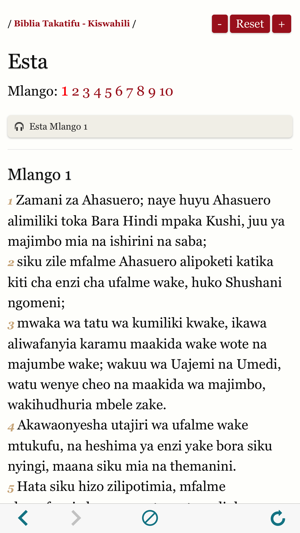Biblia Takatifu : Bible in Swahili Audio book(圖4)-速報App