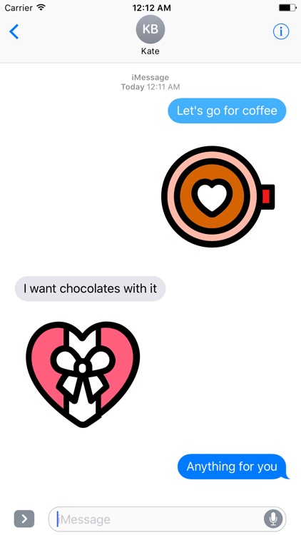 REd LOVe - Couple Stickers screenshot-3