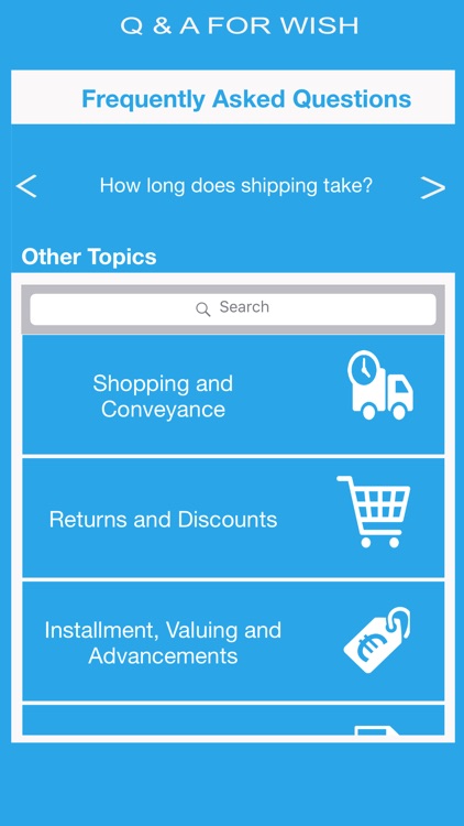 Q & A For Wish - Shopping Made Fun