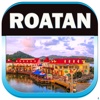 Roatan Island Offline Travel Map Guide