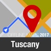 Tuscany Offline Map and Travel Trip Guide