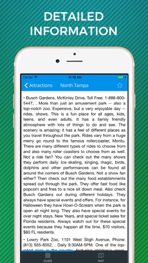 Tampa Travel Guide with Offline Street Map(圖4)-速報App