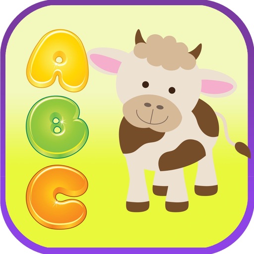 ABCD Animal Vocabulary Learning Preschool Icon