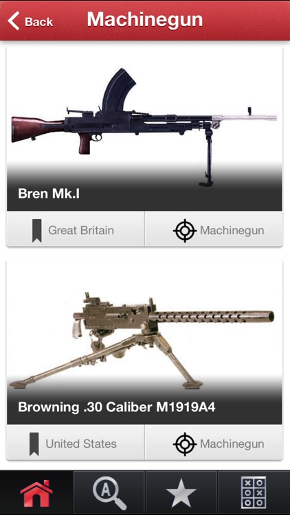 WW2 Infantry Weapons