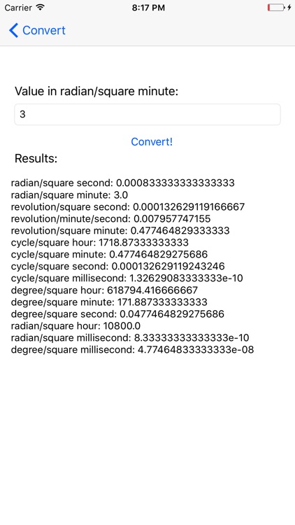 Angular acceleration converter