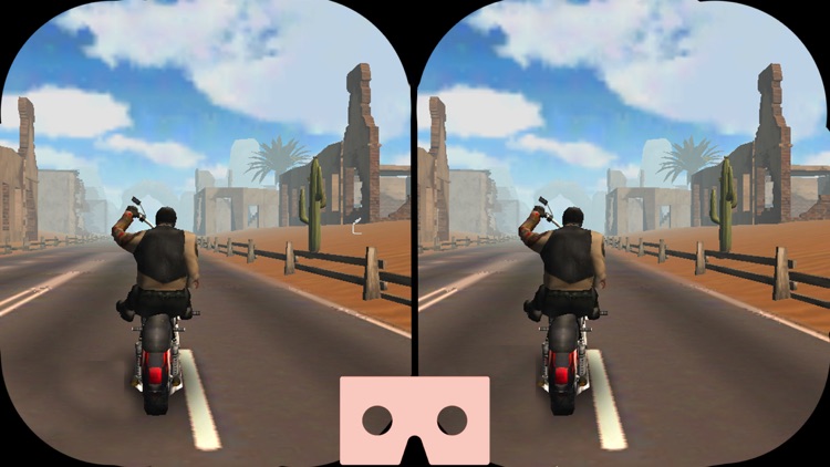 VR Moto Attack Racer : Free Virtual Reality Game