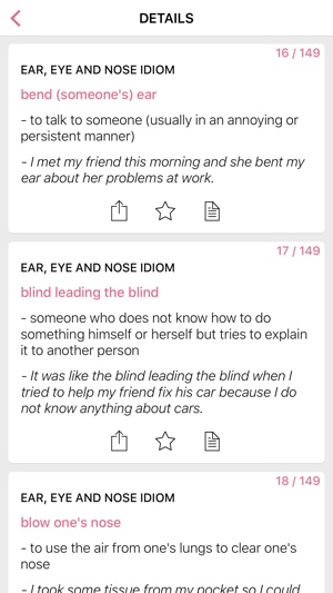 Body Eyes idioms in English(圖1)-速報App