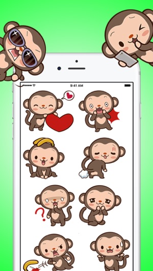 Best Monkey Stickers(圖2)-速報App