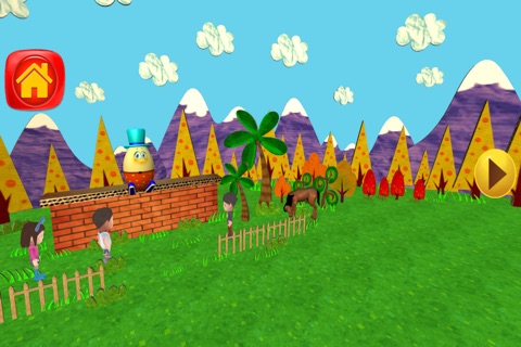 Humpty Dumpty 3D Nursery Rhyme For Kids screenshot 2