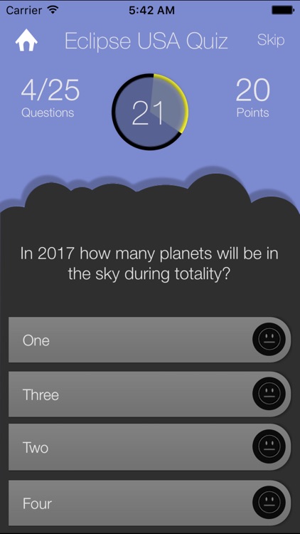 Solar Eclipse USA Quiz Game