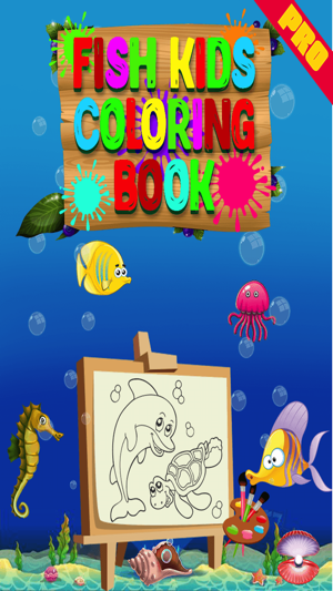 Fish Kids Coloring Book Pro(圖1)-速報App