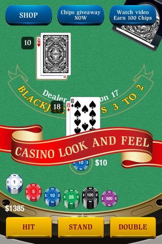 AJ Blackjack screenshot 2