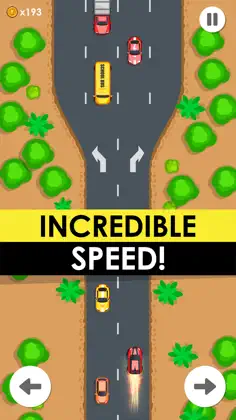 Drive Fast - 2d Retro Racing - Screenshot 2