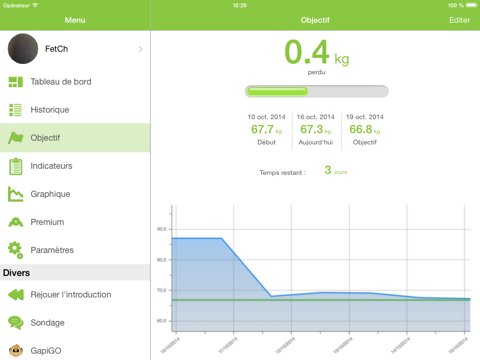 FollowWeightHD – Take the control over your weight screenshot 2