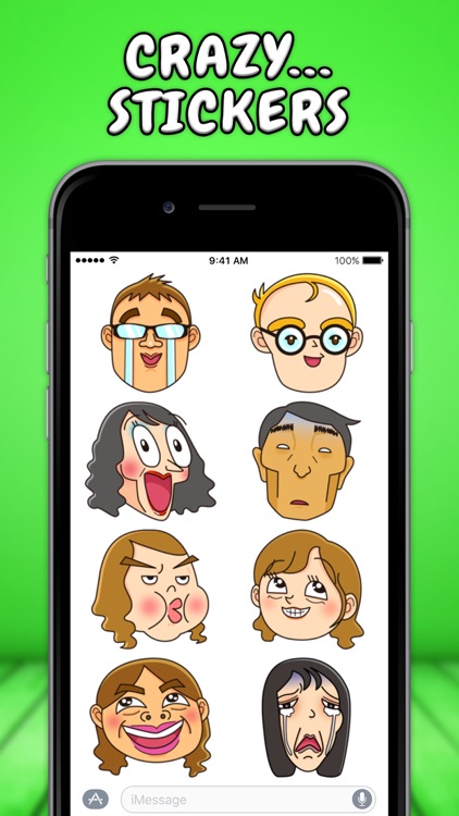 Real Face Emoji Stickers by Yerzhan Tleuov
