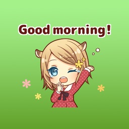 Lyric The Cute Hamster Girl English Stickers