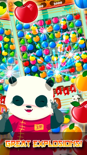 Panda Fruit Harvest Free Match 3(圖3)-速報App