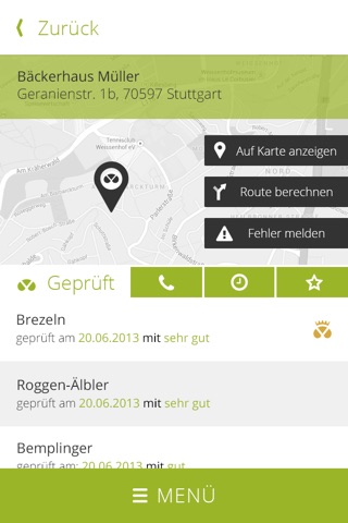 Bäckerfinder screenshot 3