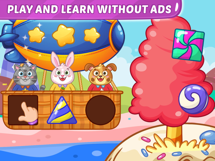 Game for kids 3 year olds