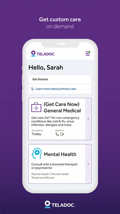 Teladoc | Telehealth & Therapy