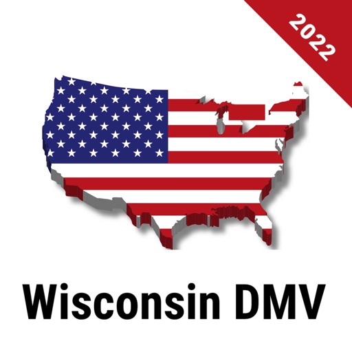 Wisconsin DMV Permit Practice Icon