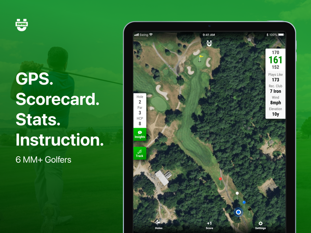 ‎Golf GPS SwingU Screenshot