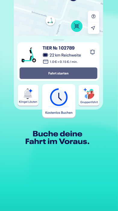 TIER - Besser Unterwegs app screenshot 3 by Tier Mobility GmbH - appdatabase.net