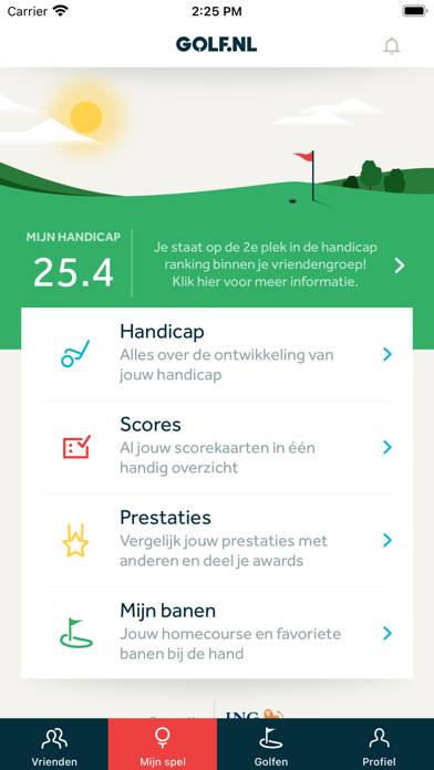 Golf.nl app screenshot 2