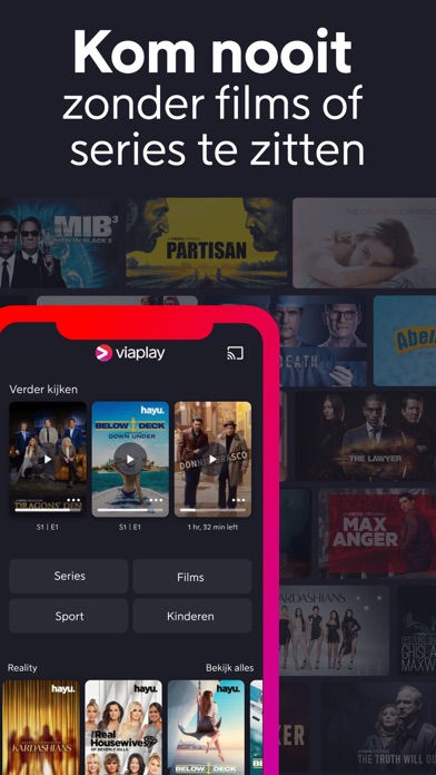 Viaplay: Film, TV & Live Sport app screenshot 5 by Viaplay - appdatabase.net