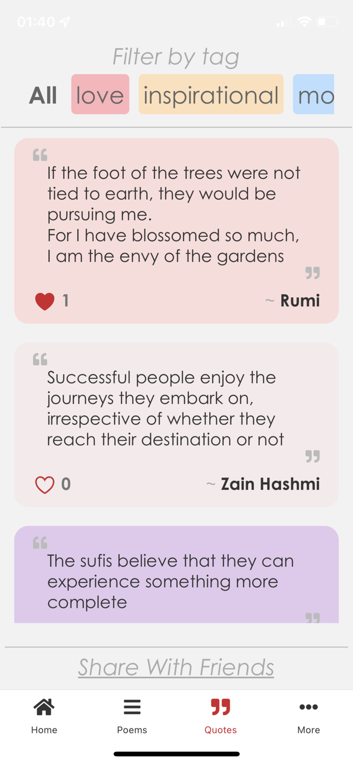 SufiSays - Quotes and Poems