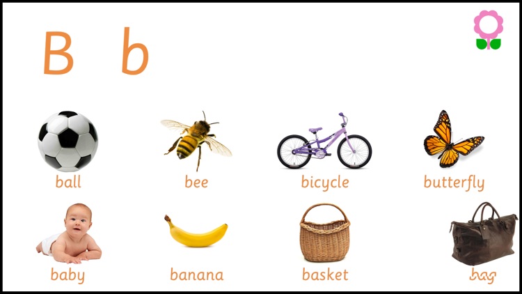 Alphabets Vocabulary for Kids screenshot-3