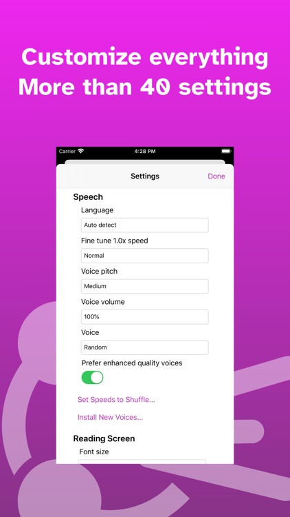 Voice Reader Speech Central screenshot-3