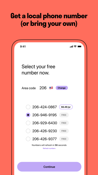 TextNow: Call + Text Unlimited Screenshot on iOS