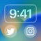 Icon Lock Screen 16 Widgets
