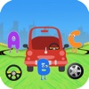 Icon Learn ABC Car Coloring Games