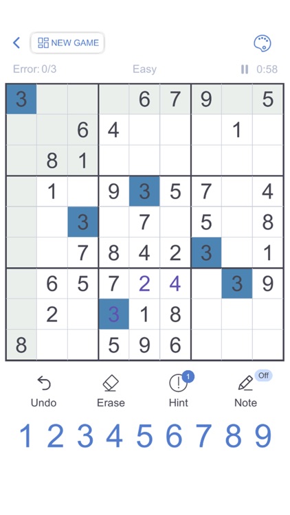 Sudoku Classic- Number Games