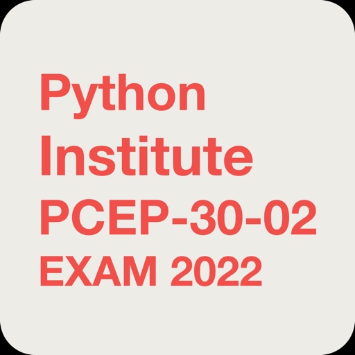 Python Institute PCEP-30-02 By Trieu Tran